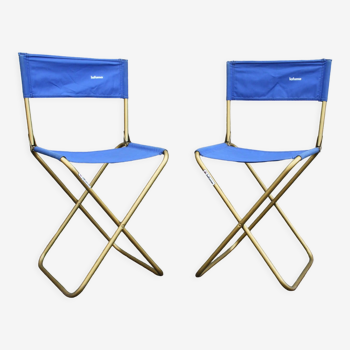 Pair of Lafuma camping chairs