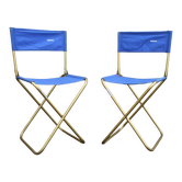 Pair of Lafuma camping chairs