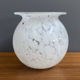 White bowl vase 1970s