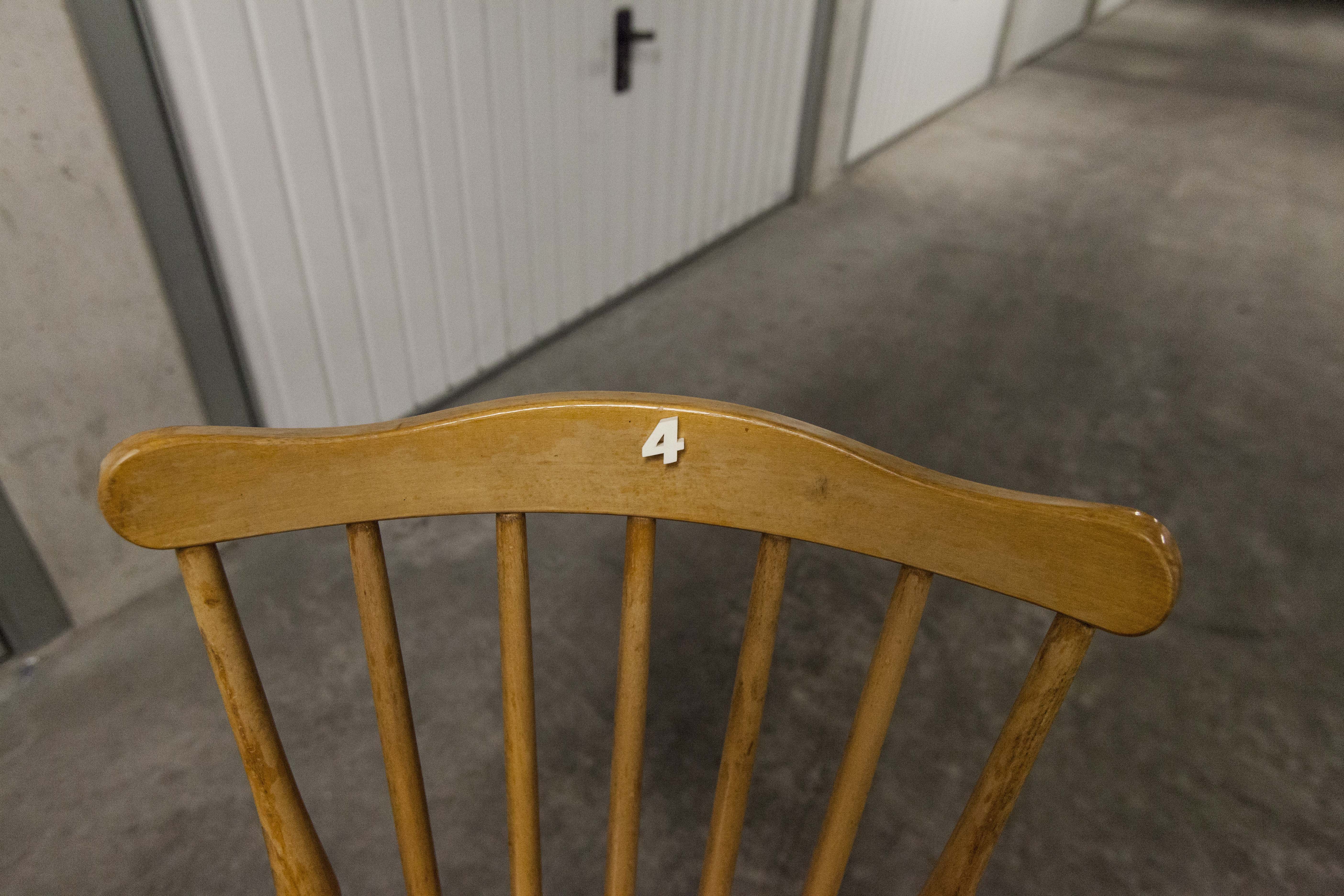 Set of 8 Baumann chairs "Florida"