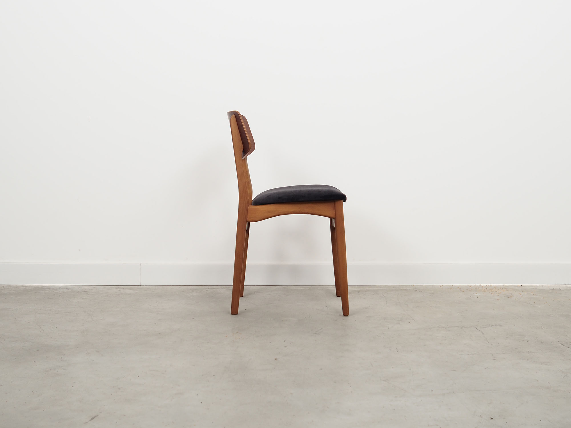 Set of four teak chairs, Danish design, 1960s, production: Denmark