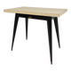 Bistro table Henri Julien, model Tolix T55 with a Formica top, 1950s.