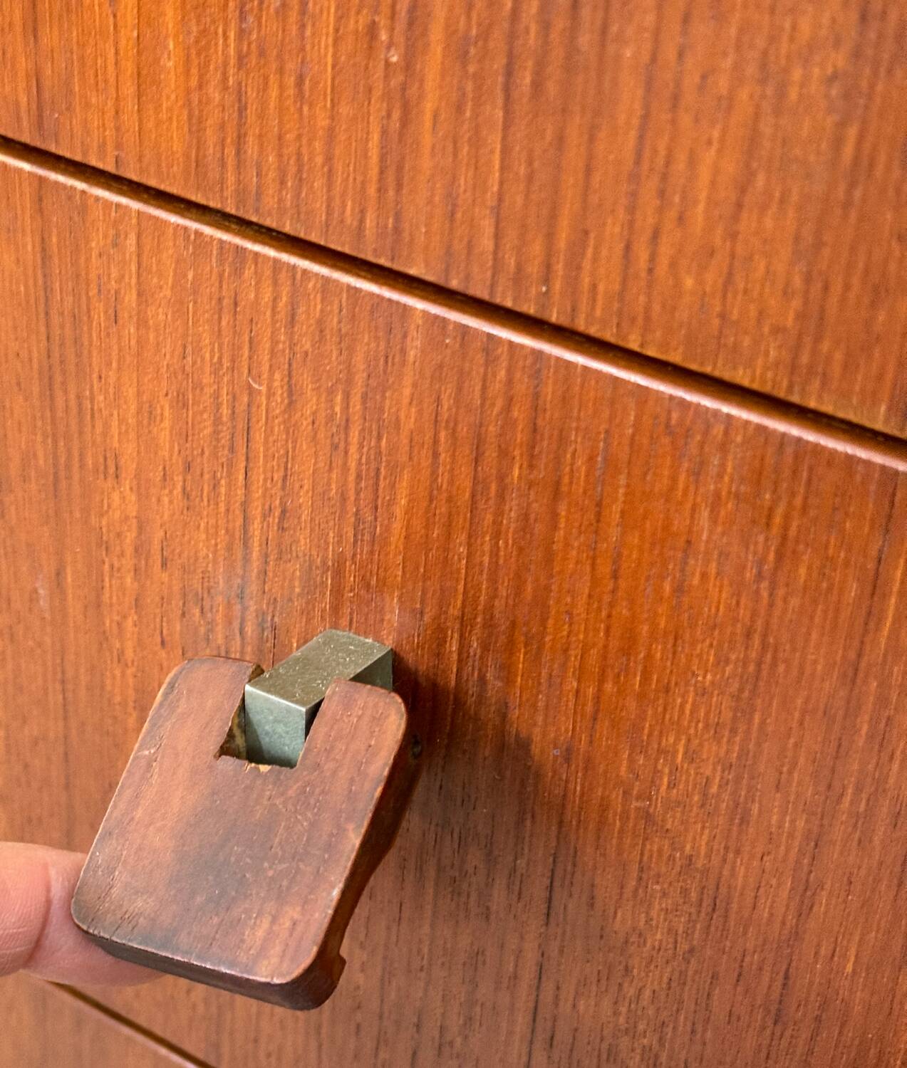 Vintage Scandinavian teak sideboard