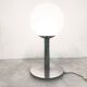 Italian glass and chrome table lamp, 1960s