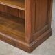 Pair of solid oak bookshelves from the 1920s.