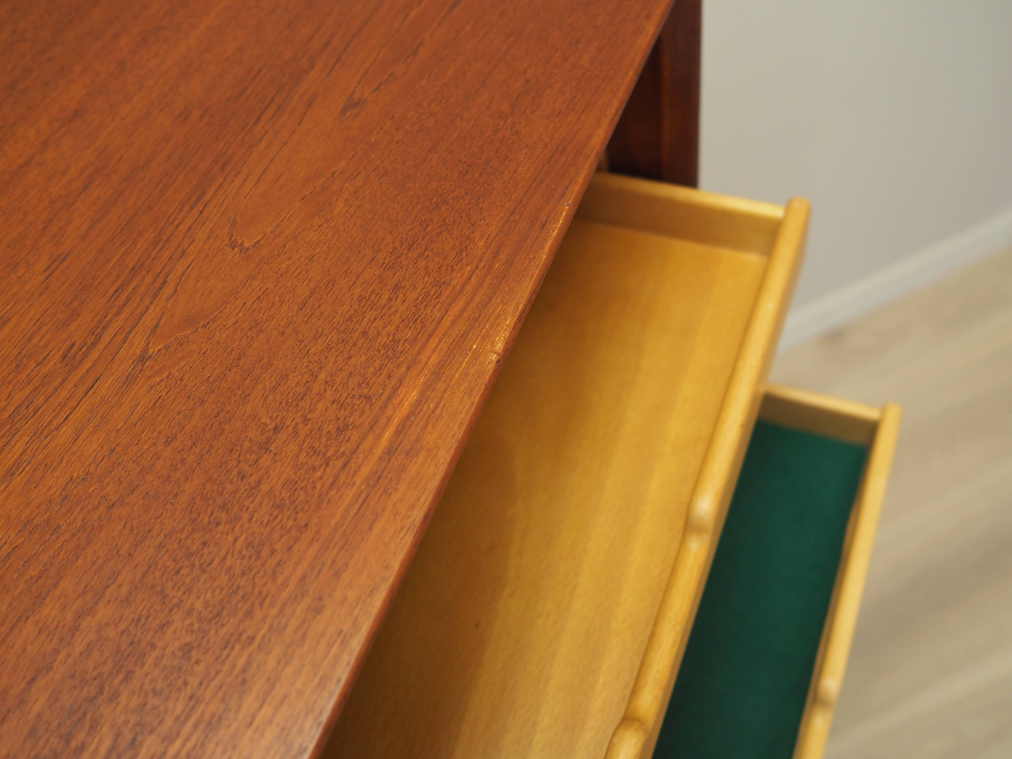 Teak highboard, Danish design, 1970s, manufacturer: Omann Jun