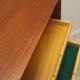 Teak highboard, Danish design, 1970s, manufacturer: Omann Jun