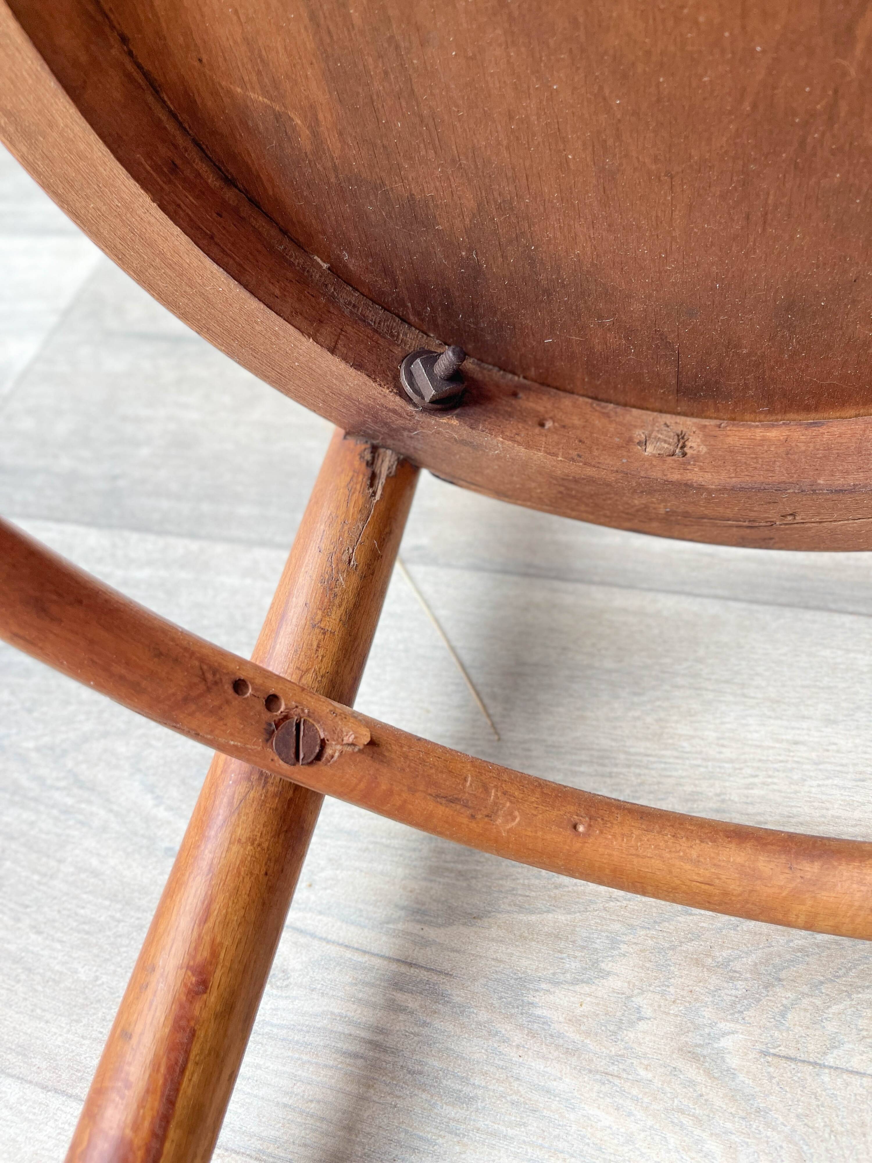 Fischel bistro chair engraved 1920