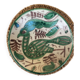 Large dish signed Domingo Punter