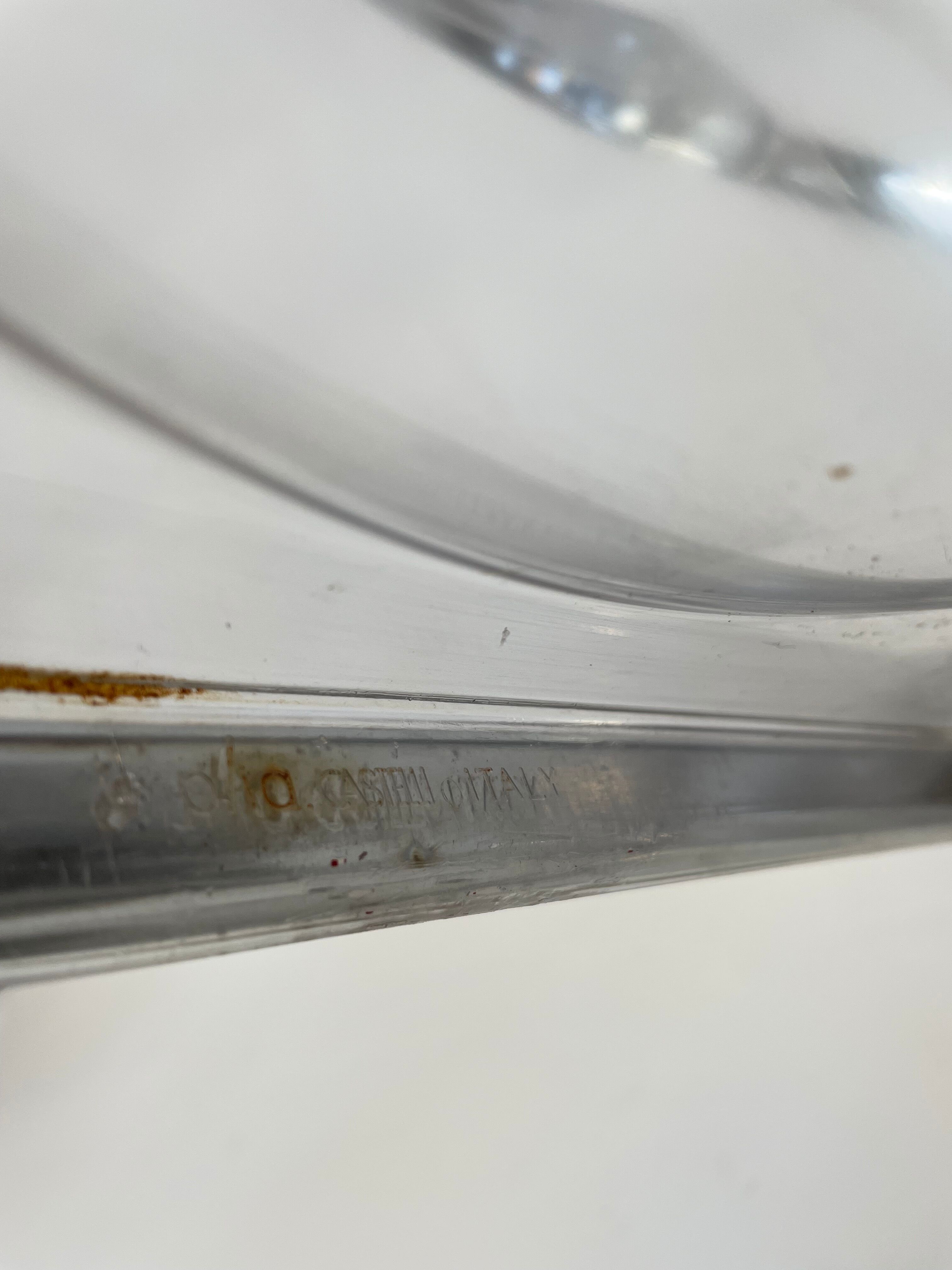 Folding chair by Giancarlo Piretti for Castelli