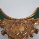 Gold leaf gilded wooden mirror