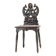 Hand-Carved Chair with Siren Motif, Late 19th Century, Europe