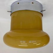 XXL Midcentury Hotel Design Ceiling Lamp, Flushmount, 1970s - Czechoslovakia