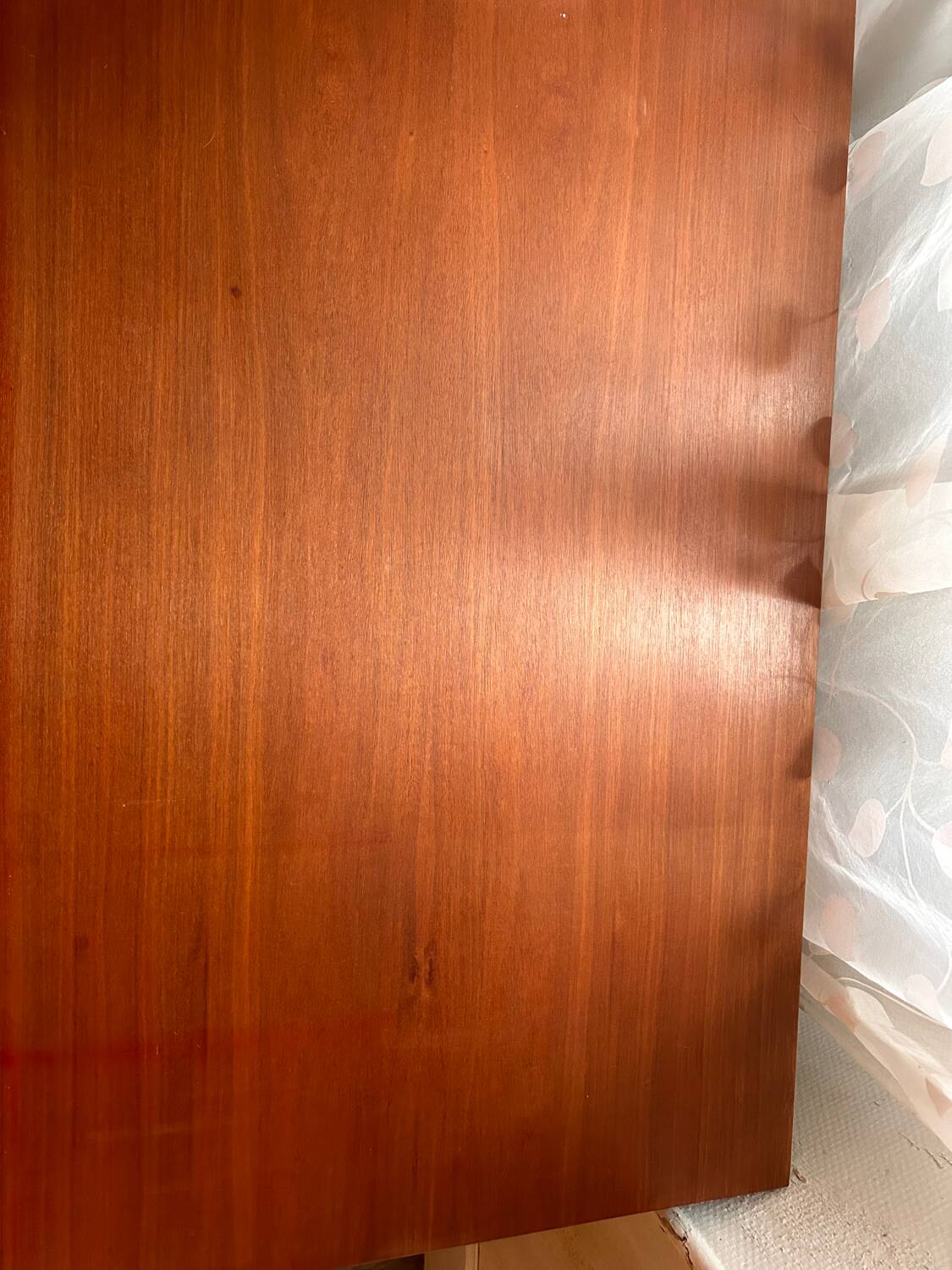 Vintage 60s mahogany desk