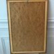 Mirror beveled wood vintage