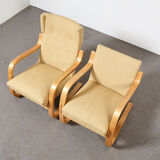 Armchairs model 401& 402 by Alvar Aalto for Artek 1940