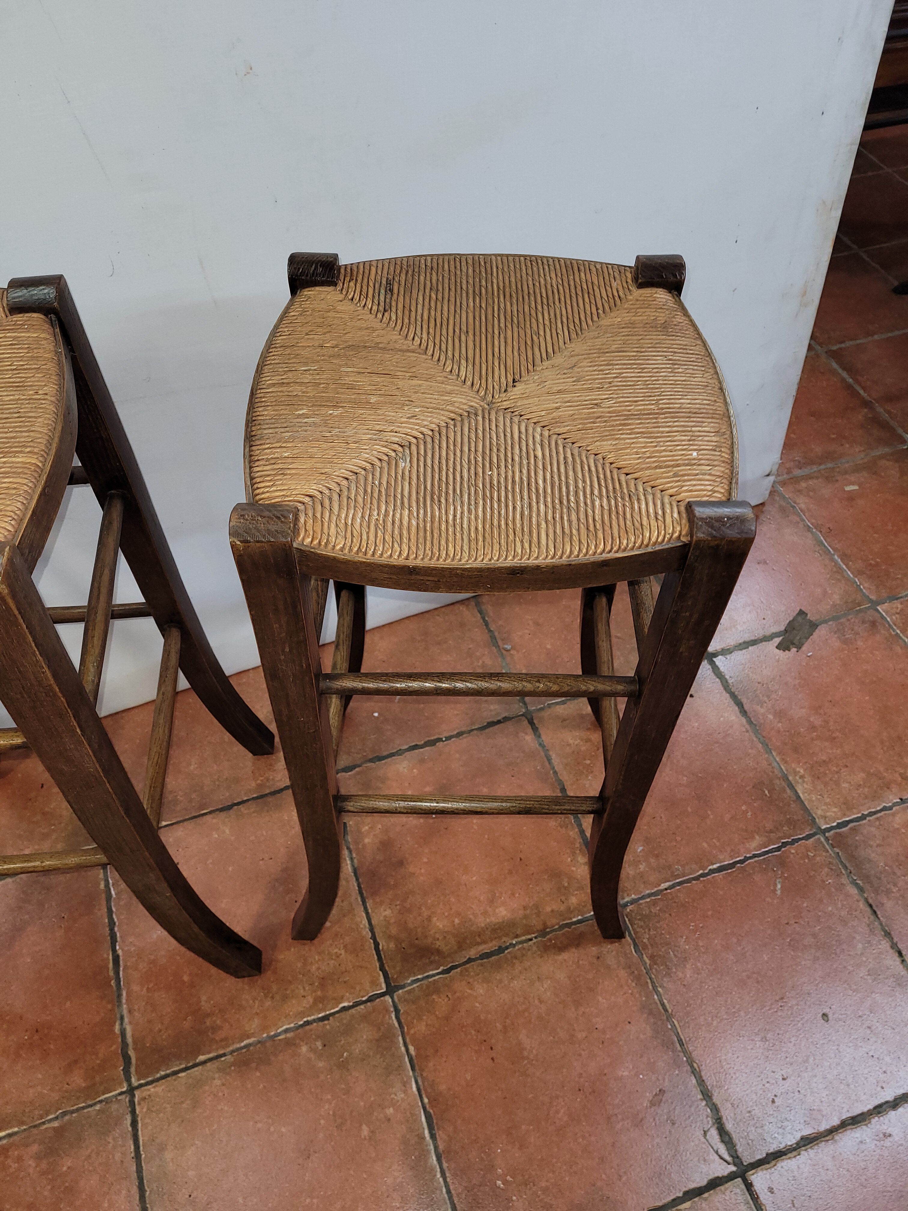 Pair of antique stools