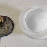 Opaline globe ceiling light 15 cm - mid. 20th century