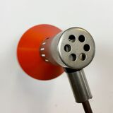 Vintage orange east german table lamp from aka leuchten, 1970s