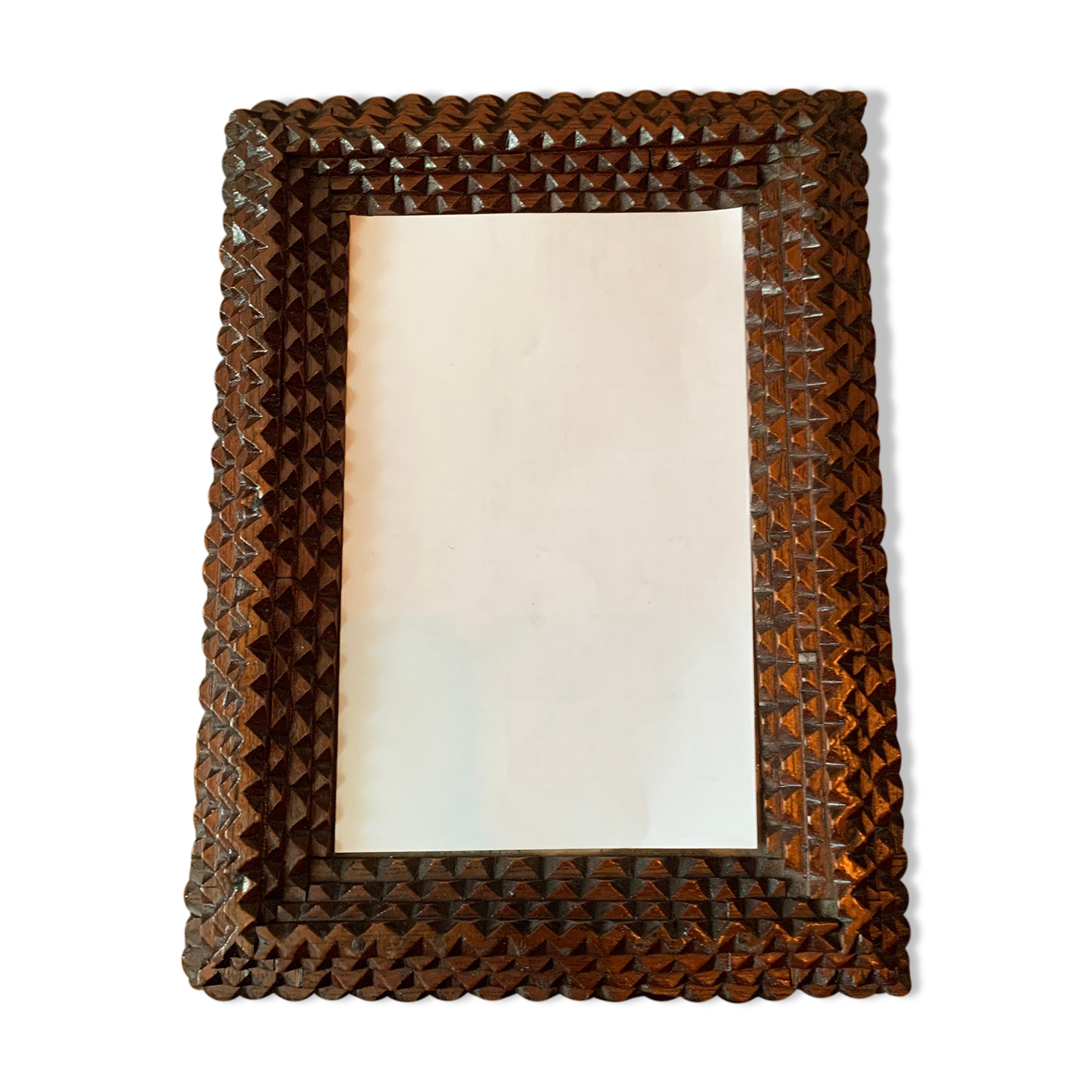 Tramp Art photo frame