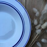 Hollow plates with blue trim Quadrifoglio
