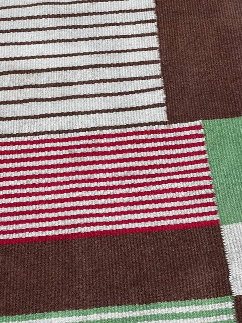 Large modern wool rug from the mid-century 1960s, Czechoslovakia, 335 × 240 cm