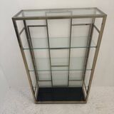 70s golden metal shelf