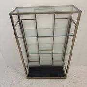 Étagère métal doré années 70s