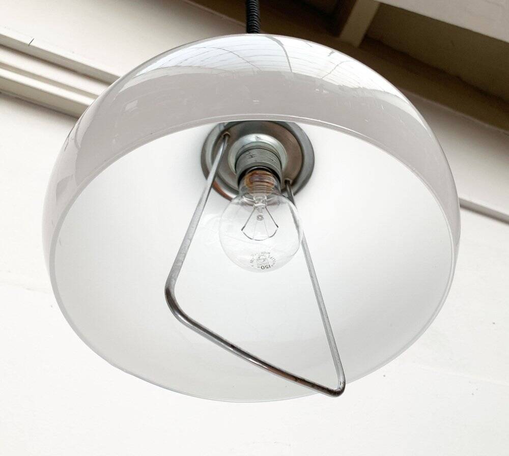 Italian glass pendant from the mid-century, 1960s.
