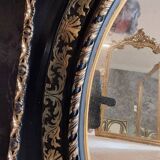 Pair of Napoleon III mirrors 74 x 64