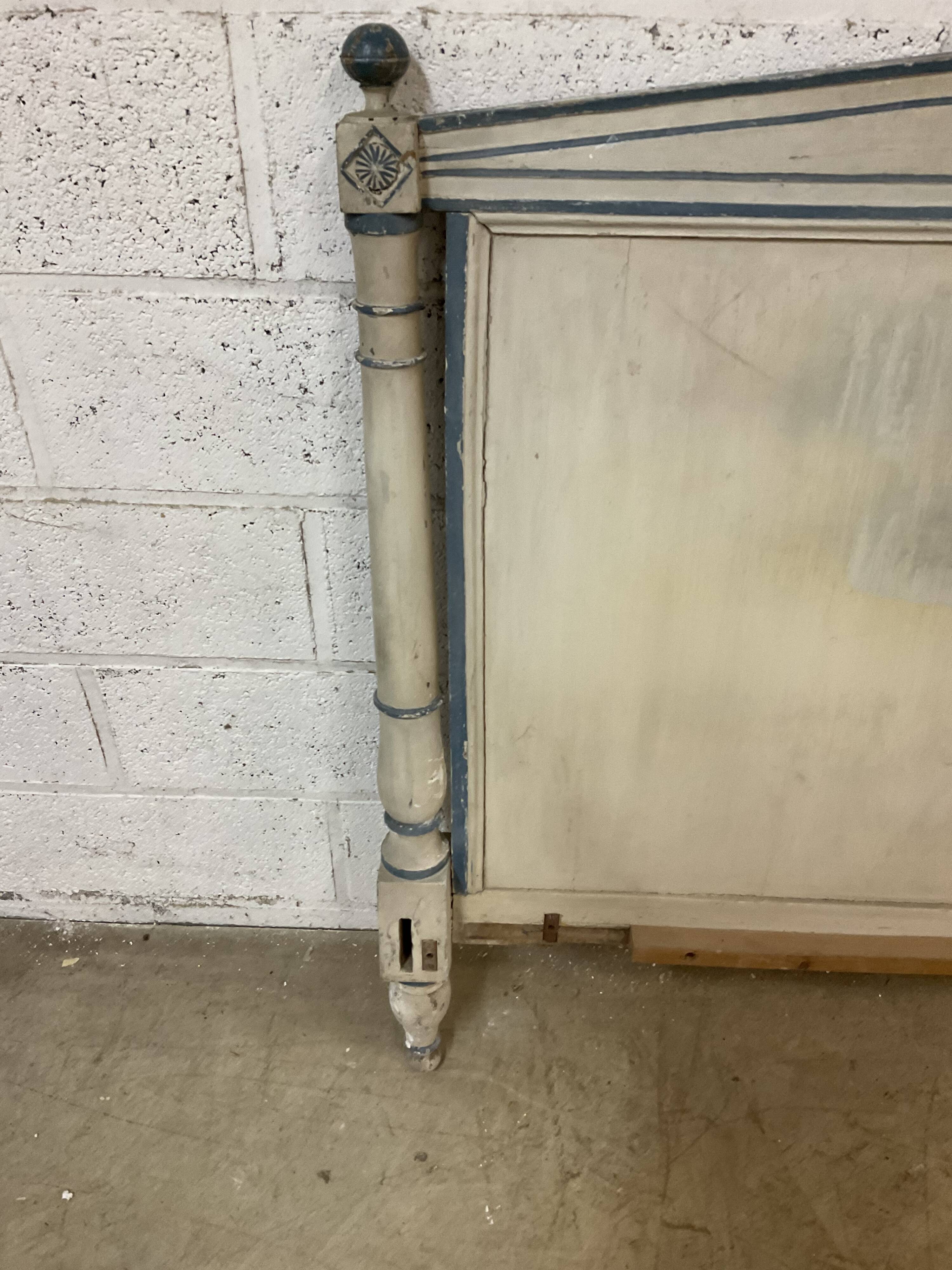 Directoire period headboard