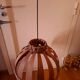 Scandinavian wooden slat suspension