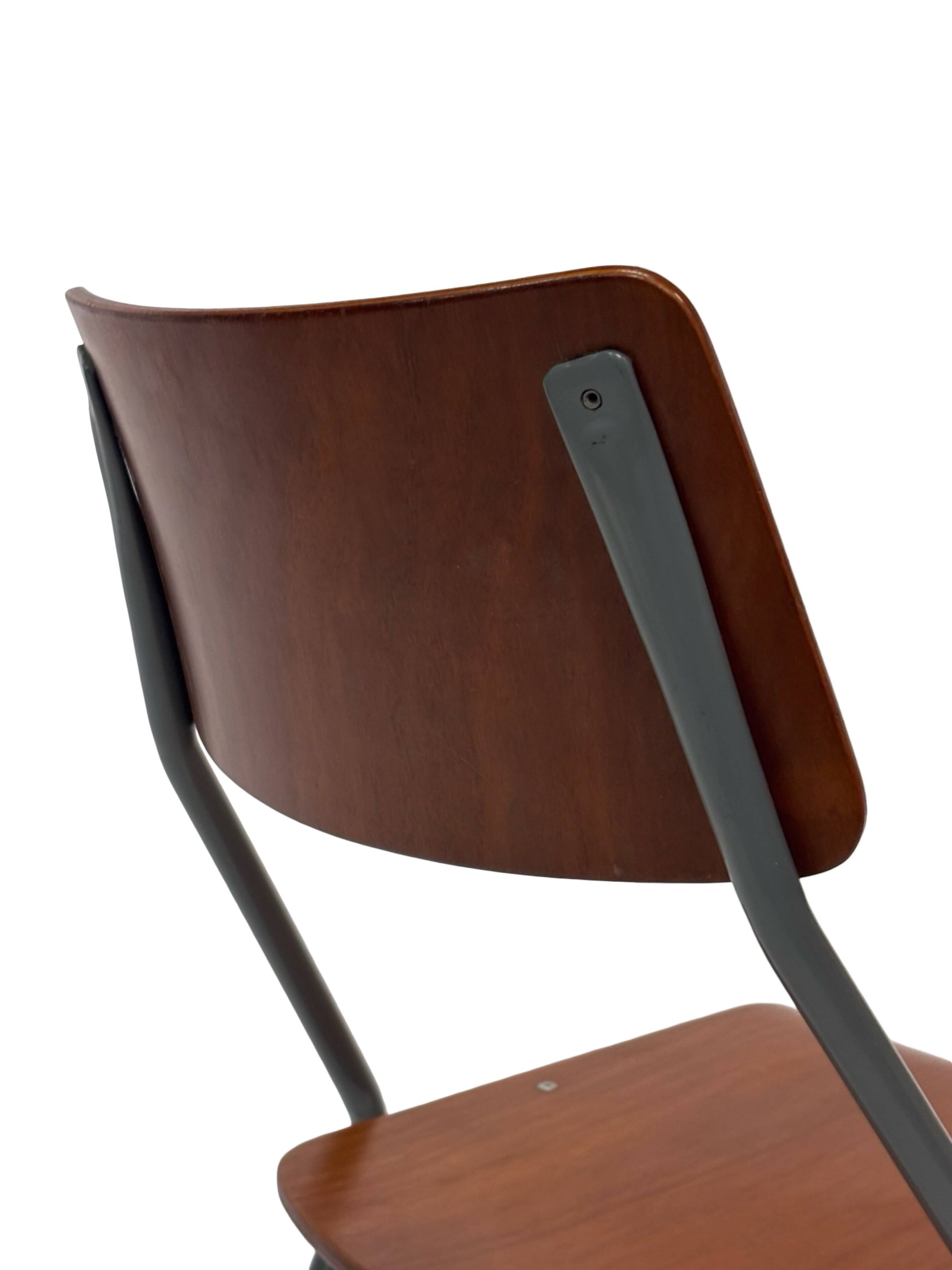 Vintage chair by Ahrend Cirkel 1960s minimalist Dutch design