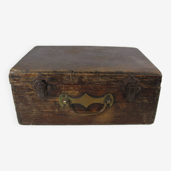 Old wooden case