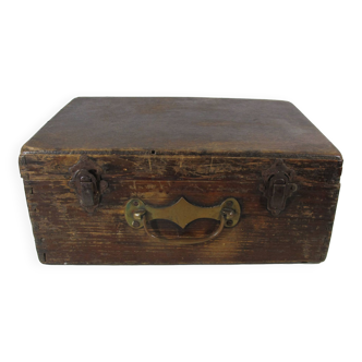 Old wooden case
