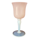 Opaline pink vase glass