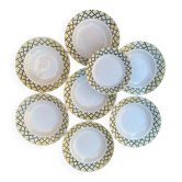 Assiettes creuses anciennes Badonviller