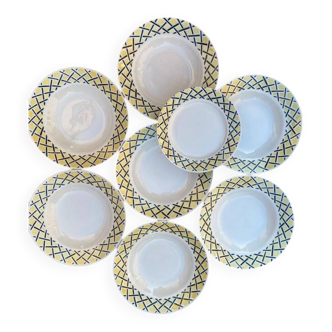 Antique hollow Badonviller plates