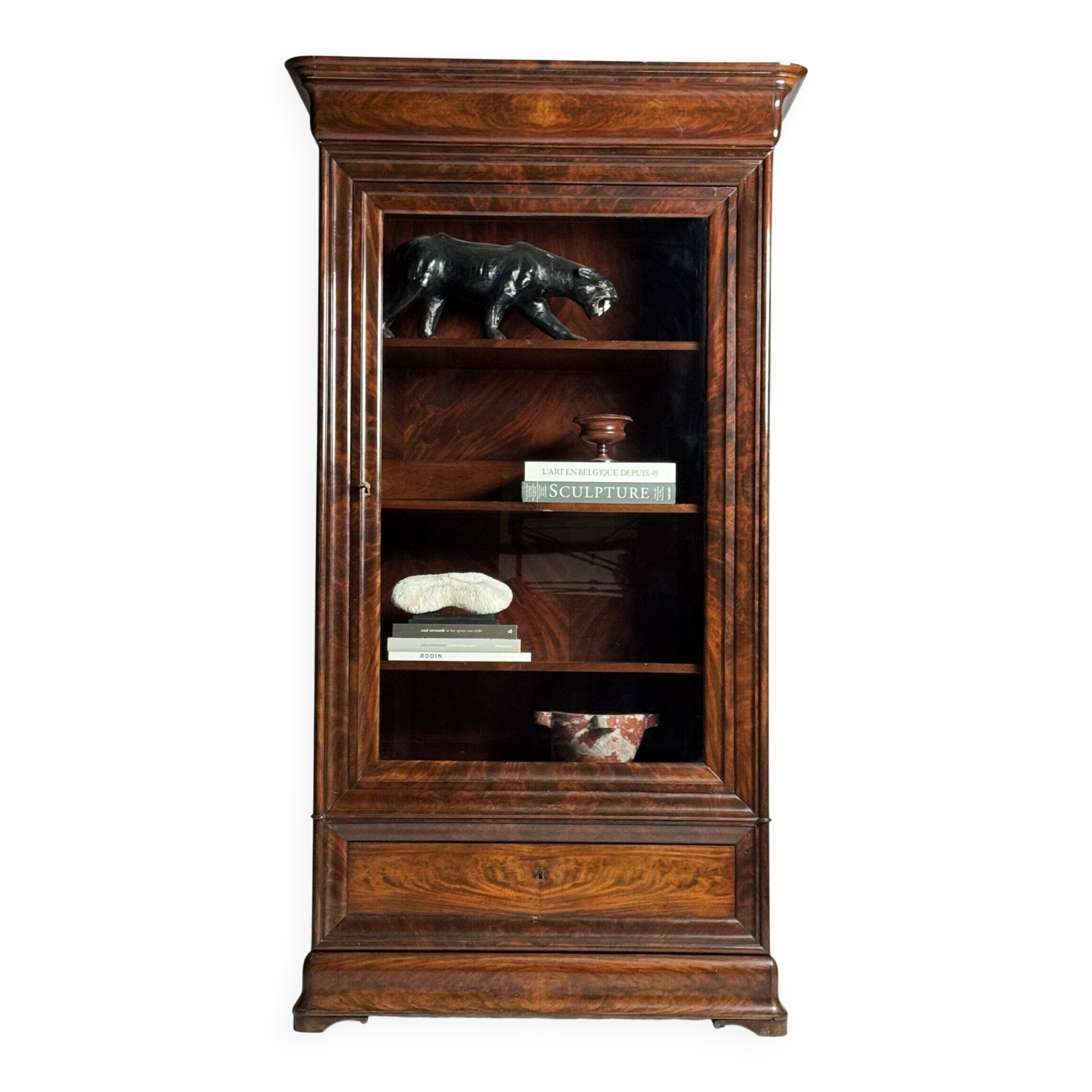 Vitrine Biedermeier 1850
