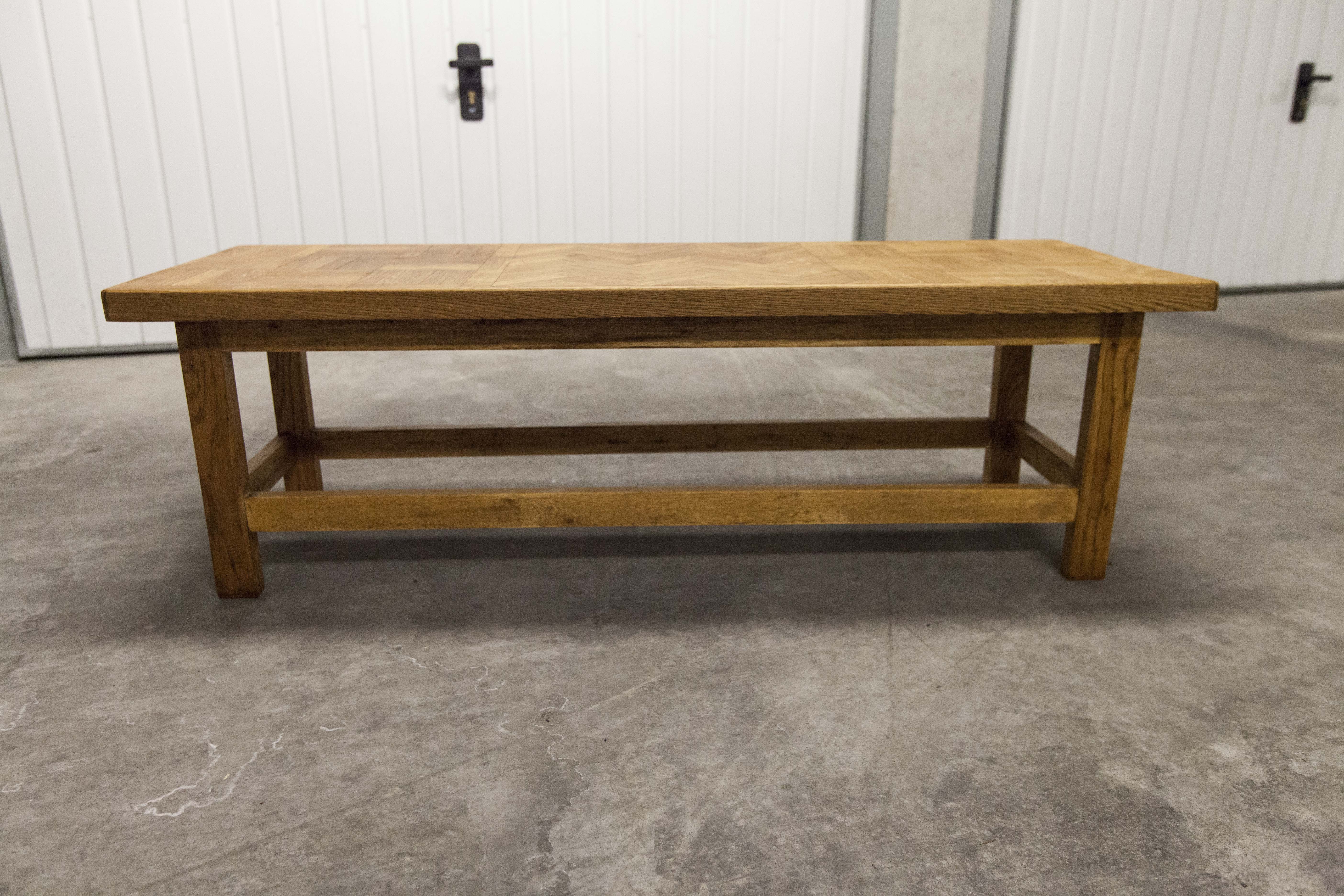 1960 handcrafted bench