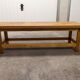 1960 handcrafted bench
