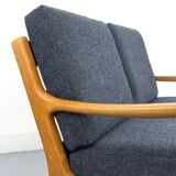 Vintage Two-Seater Senator Sofa in Teak by Ole Wanscher