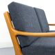 Vintage Two-Seater Senator Sofa in Teak by Ole Wanscher