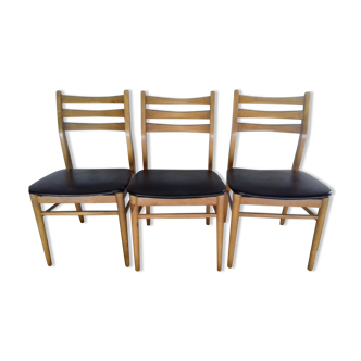 Set of 3 vintage chairs