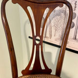 Bistro chair J&J Kohn Austria Art Nouveau canning and bentwood