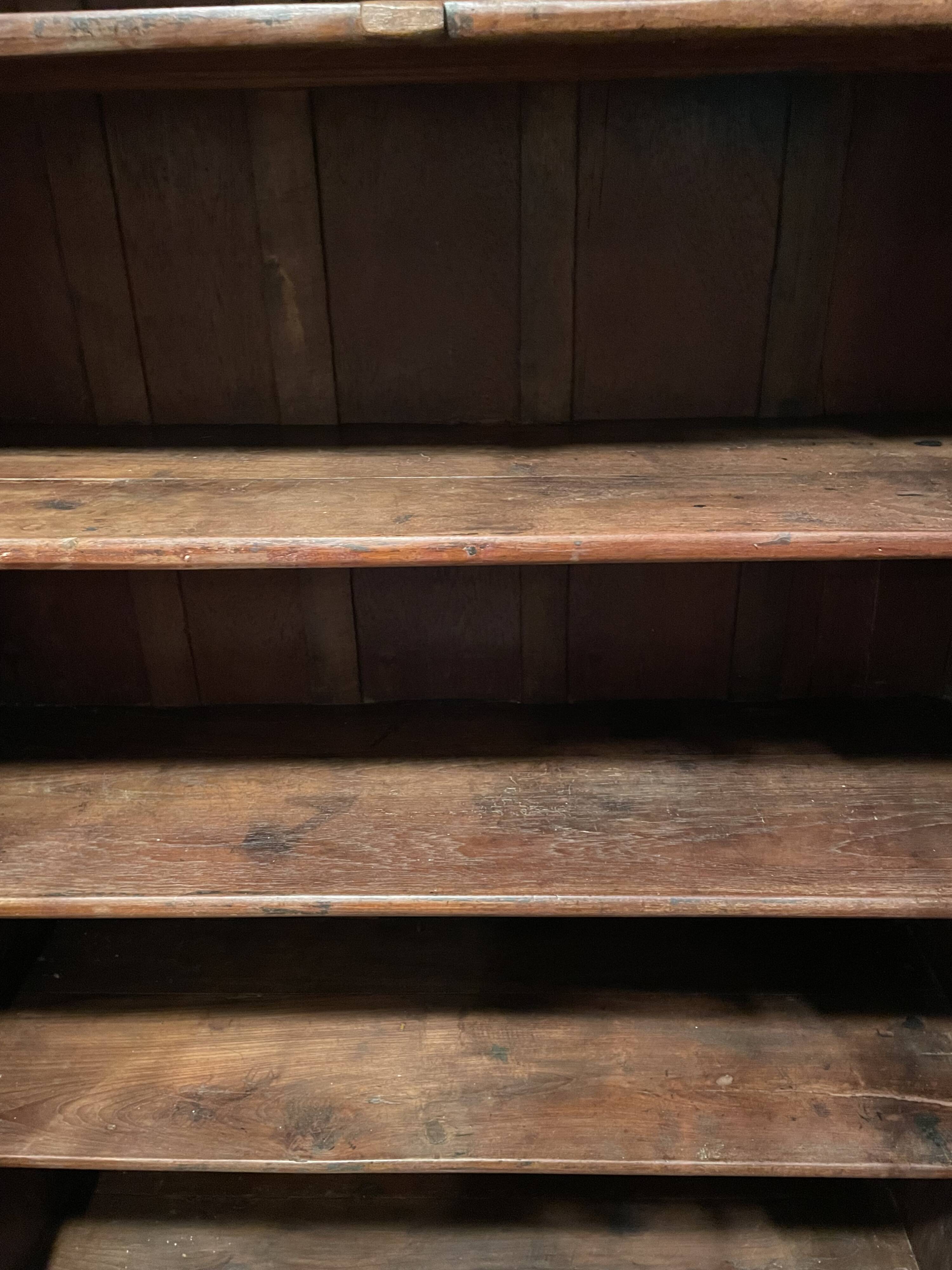 Beige lacquered teak sideboard