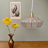 Suspension lamp vintage art deco glass