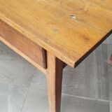 Ensemble table de ferme et 6 chaises Mouettes de Baumann