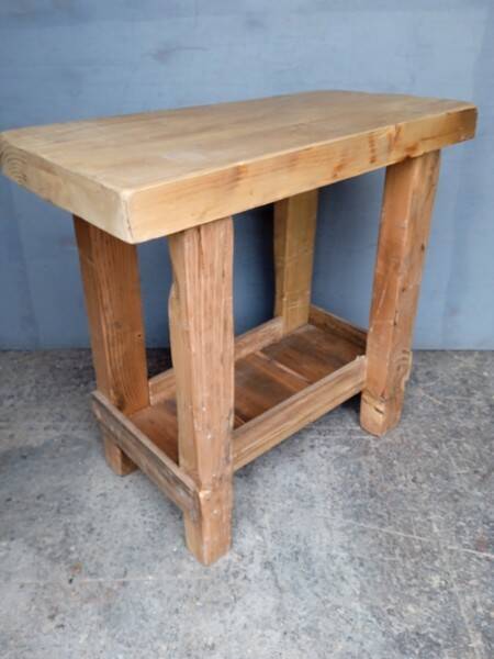 Workbench 90cm old solid wood
