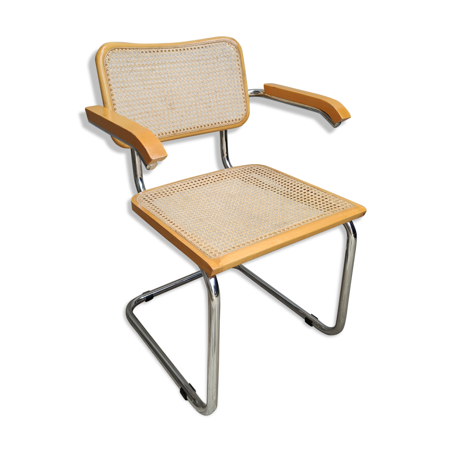 Fauteuil Cesca B64 design Marcel Breuer, années 70